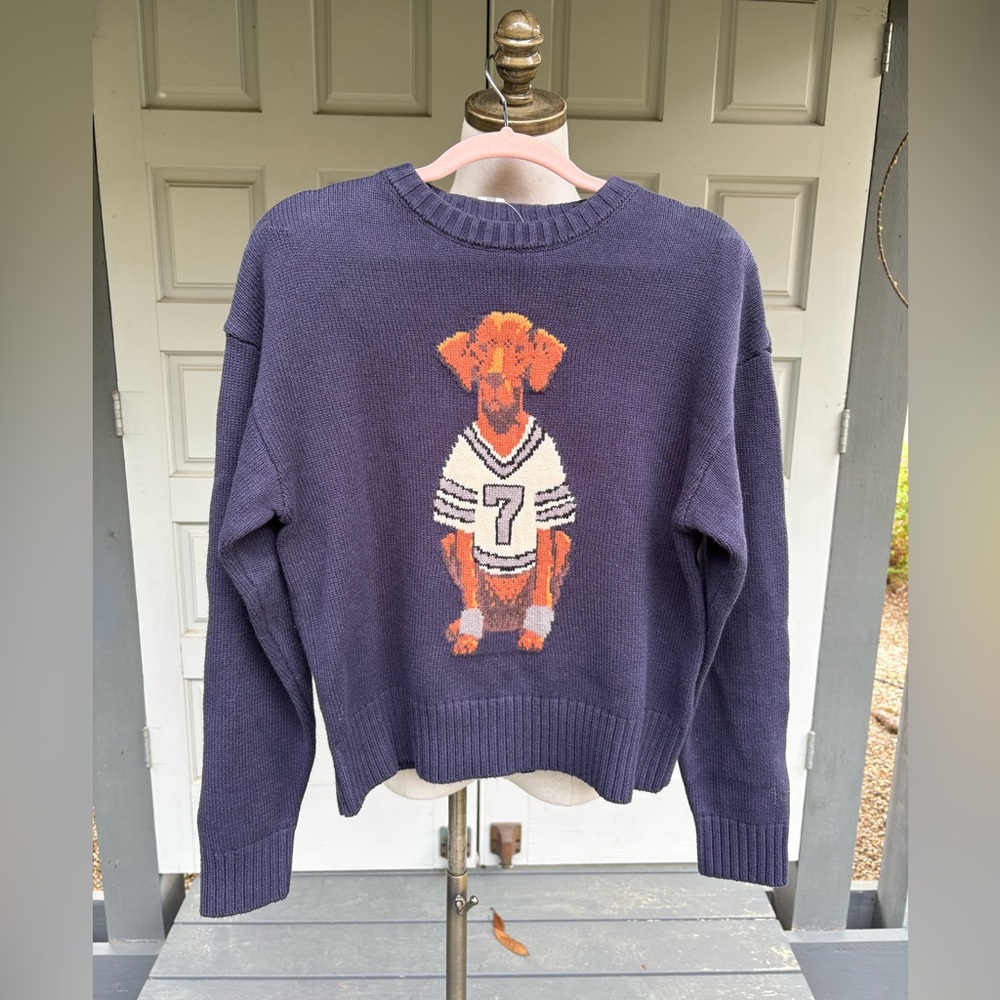 Anthropologie Porridge Western Jolene Pullover Jumper Dog 🐶 Sweater